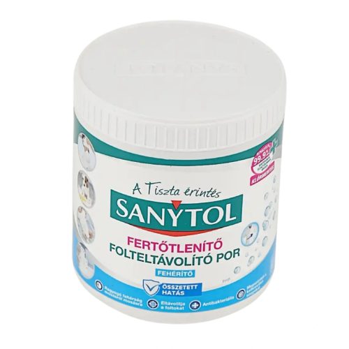 Sanytol Fertőtlenítő Folteltávolító por 450 g Fehérítő