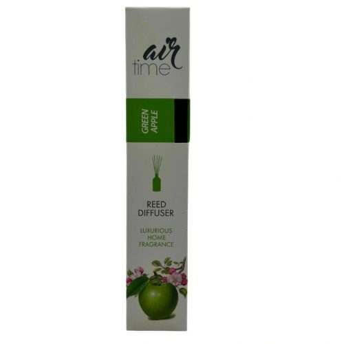 Air Time Reed Diffuser fapálcikás légfrissítő 50 ml Green Apple
