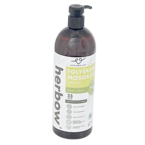 Herbow Folyékony mosószer 1000 ml Színes ruhákhoz Color harmony