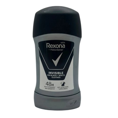 REXONA férfi stift 50 ml Invisible Black&White
