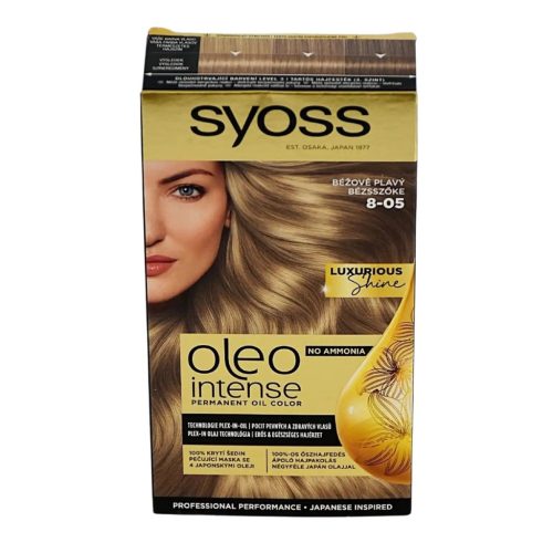 Syoss Hajfesték 8-05 Bézsszőke