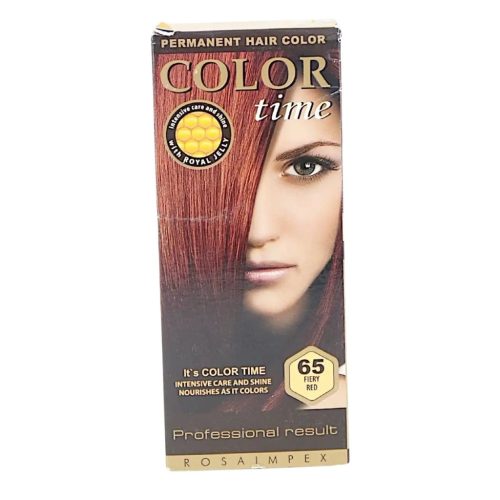 COLOR Time hajfesték 65 - tűzvörös
