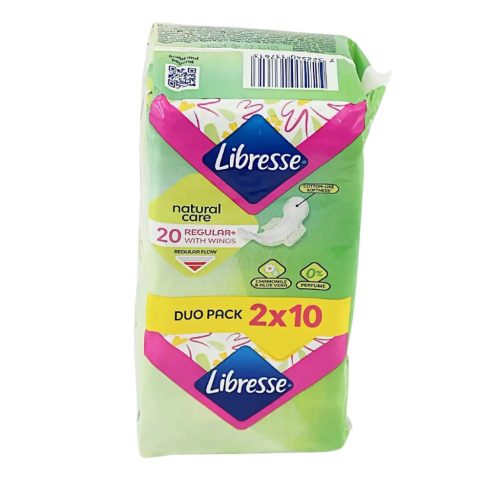 Libresse egészségügyi betét 2x10 db Natural Care Ultra
