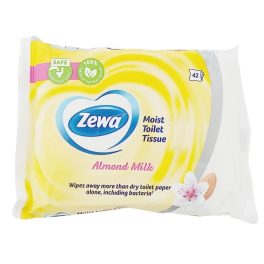 Zewa nedves toalettpapír 42 db Almond Milk