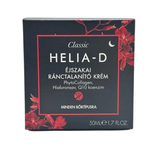 Helia-D Classic ránctalanító krém éjszakai 50 ml