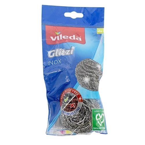 VILEDA Glitzi Inox fém súroló spirál 2 db