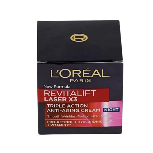 L'Oreal Revitalift Laser Ránctalanító krém 50 ml éjszakai