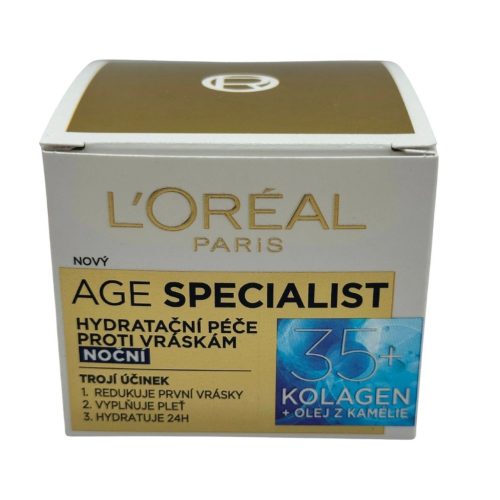 L'Oréal age specialist 50ml 35+ éjszakai krém