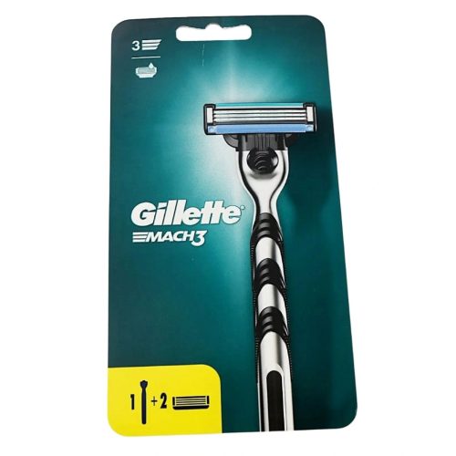 Gillette borotva + 2 fej Mach3