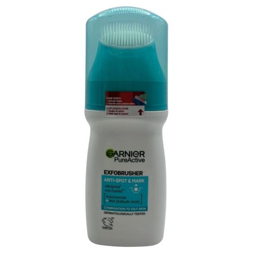 GARNIER Skin Naturals Pure Active Exfobrusher Tisztító gél-kefe 150 ml