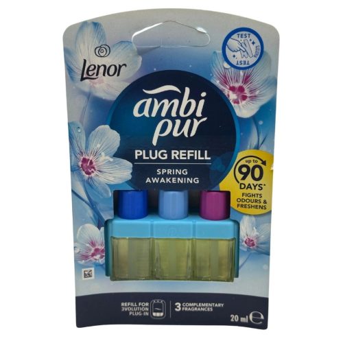 AmbiPur 3Volution elektromos légfrissítő utántöltő 20ml lenor spring
