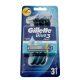 Gilette borotva 3 db Blue 3 Cool