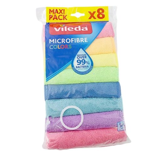 VILEDA Color 8 színű mikroszálas törlőkendő