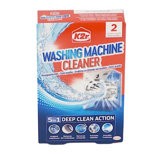 K2r Mosógép tisztító 5in1 2x75g