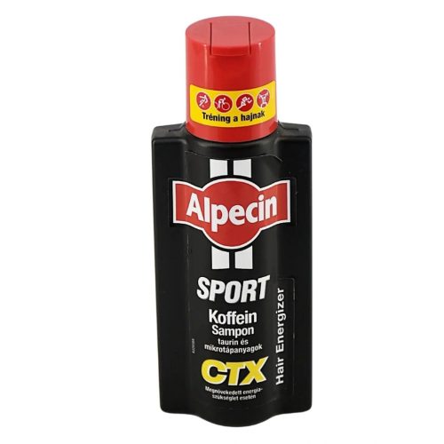 Alpecin Sport Koffein sampon 250 ml Taurin és mikrotápanyagokkal